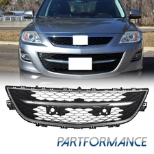 For Mazda CX-9 2010 2011 2012 Front Bumper Lower Grille w/Chrome Molding Grill