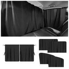 5PCS Car Window Shades Kit,Car Privacy 55.12 31.5 0.05 inch,