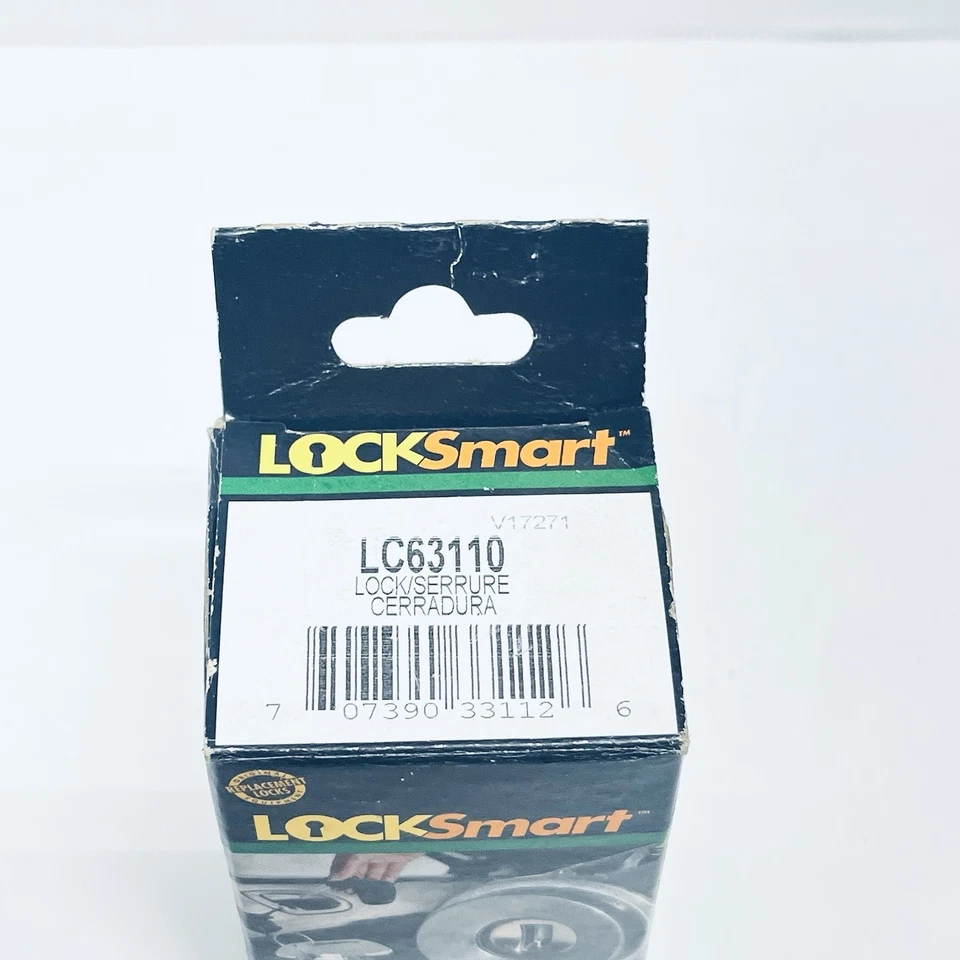 Cilindro de bloqueo de encendido con 2 llaves LC63110 nuevo stock antiguo Chrysler Dodge Jeep Foto 3 de 4