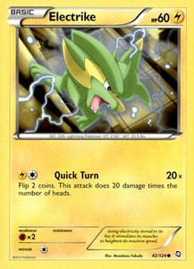 Electrike (42) Common Dragons Exalted 42/124Pokémon TCG