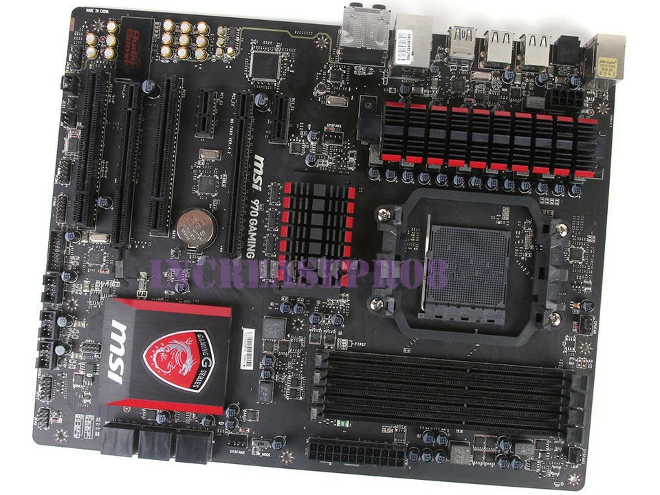 MSI 970 GAMING Motherboard MS-7693 Socket AM3/AM3+ AMD 970 DDR3 ATX USB 3.0 - Image 4 of 4