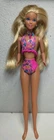 Vintage 1992 Mattel Glitter Beach Jazzie Barbie Doll Original Bikini