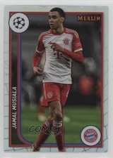 2023-24 Topps Merlin UEFA Club Competitions Refractor Jamal Musiala #41 06gz