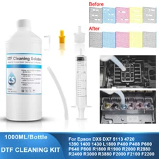 1000ML DTF Solution Print Head Cleaning Liquid Capping Station Cleaning