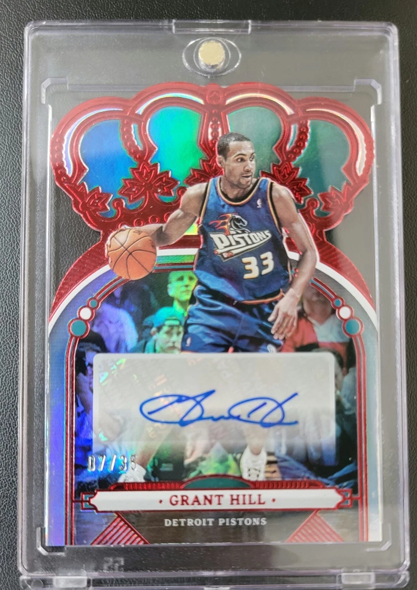 Panini Grant Hill Basketball Original Autographed Sports Trading