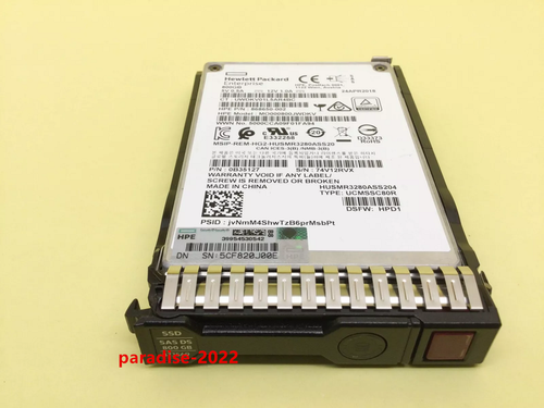 NEW HPE 800GB SAS 12G 2.5" G8 G9 GEN10 Server SSD Replace P09090-B21 P09923-001 - Picture 3 of 4