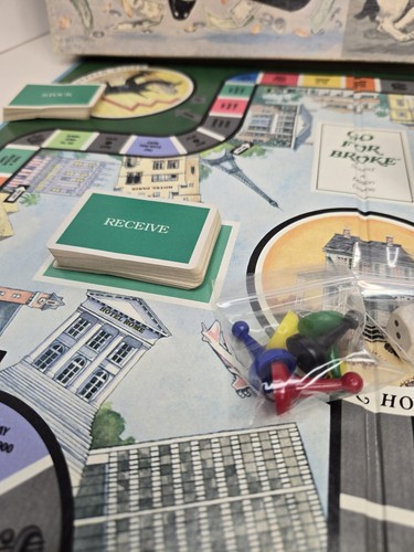GO for BROKE BOARD GAME Spend a Million Game 1985 Made in USA - Picture 4 of 24