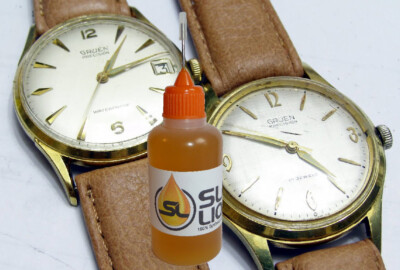 Slick Liquid Lube Bearings 100% Synthetic Oil for Precision Wrist Pocket Watch