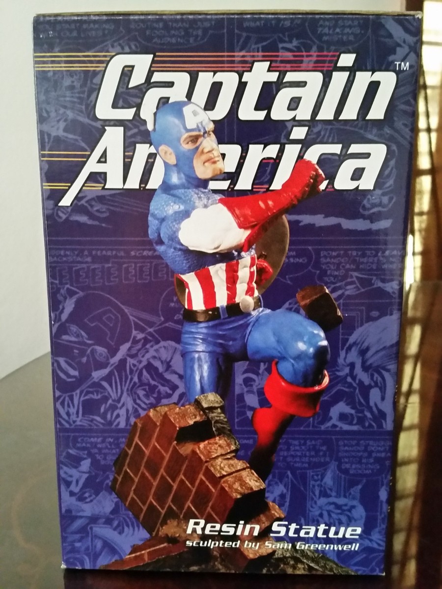 CAPTAIN AMERICA MARVEL Statue New Avengers Diamond Select Toys No sideshow