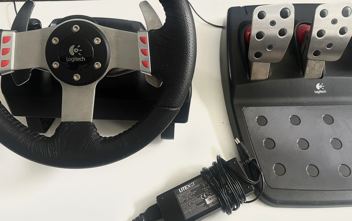 Logitech G27 Racing Wheel And Pedals (TESTED AND WORKING