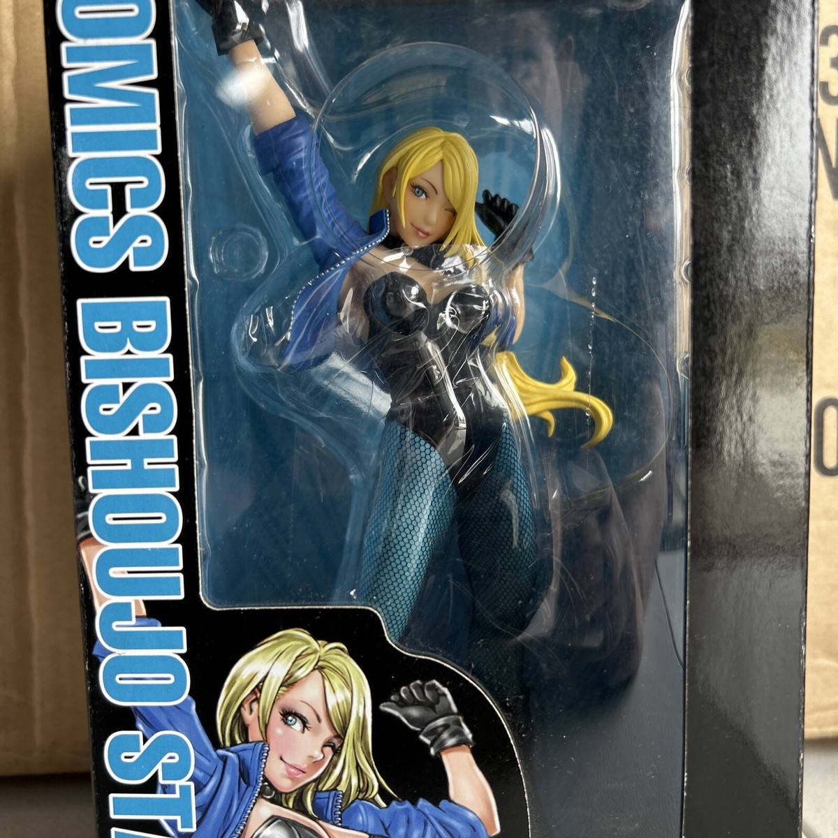 KOTOBUKIYA DC COMICS BLACK CANARY フィギュア DC Comics Black Canary (2nd Edition) Bishoujo 1:7 Statue by