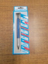 1- 6 in1 Touch Screen Stylus Ballpoint sprint Pen tool Level Ruler Screwdriver