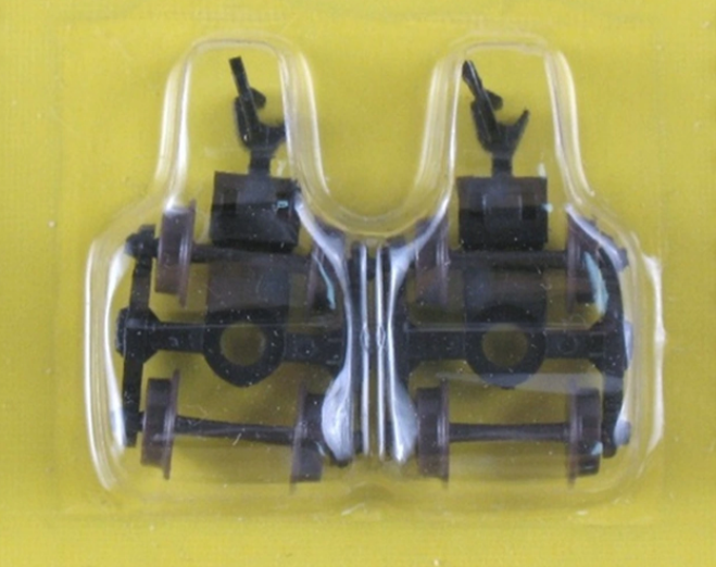 Atlas N Scale New 100 Ton Roller Bearing Trucks AccuMate Couplers