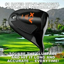 #1 ILLEGAL LONG DISTANCE PGA  ACCURACY SLICEKILLER OFFSET ANTI-SLICE DRAW DRIVER