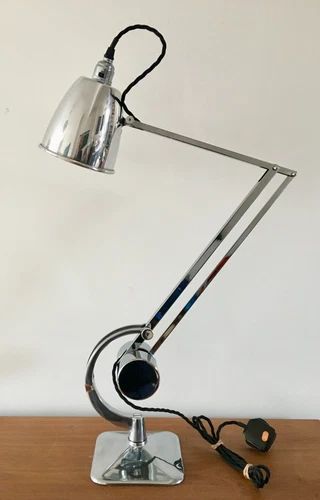 reconditioned original Hadrill & Horstmann Counterpoise desk light lamp vintage