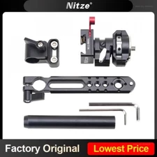 NITZE EVF MOUNT WITH NATO RAIL AND ARRI ROSETTE - EVF-K03