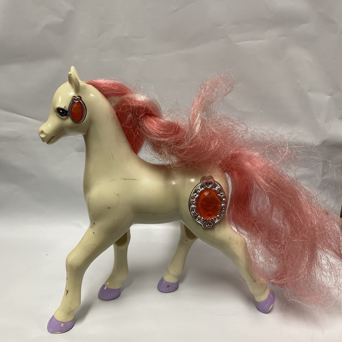 VINTAGE MAGIC TOUCH TOY HORSE PONY PINK 1996 MICRO GAMES OF