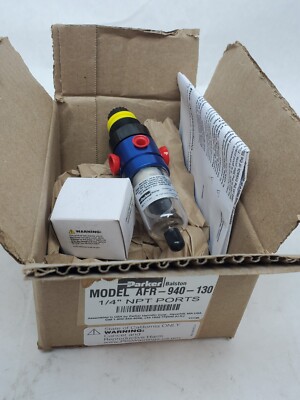 Parker AFR-940-130 Pneumatic Compressed Air Filter Regulator Combo 1/4'' NPT