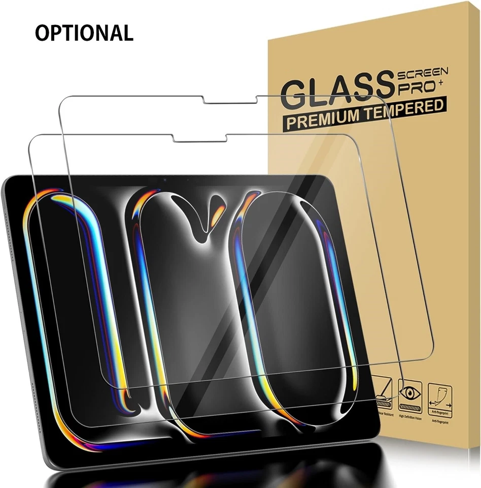 Case for iPad Air 11" 13" M2 M3 / iPad Pro 11" 13" M4 M5 / iPad Air 10.9" Cover - Image 3 of 3