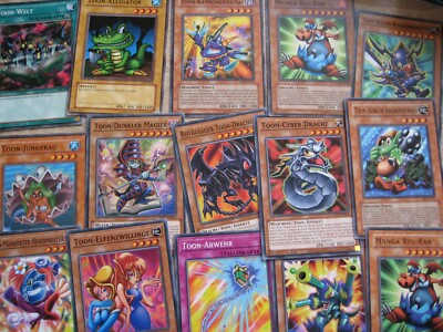 TOON Cards Selection Yu-Gi-Oh Blue-Eyes Toon Dragon Cyber Dragon Magician Girl