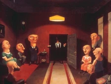 Franz Sedlacek Noctural Homecoming 1927 17"x 22" Archival Art Print