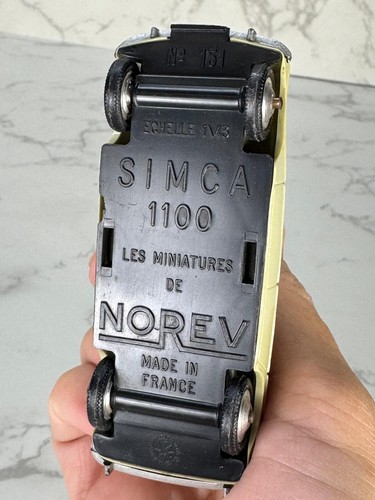 Norev Simca 1100 GLS 1968 Antheor Beige 1:43 - Picture 8 of 12