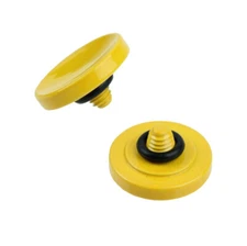 2PC Yellow Soft Shutter Release Button for Fujifilm X-T20 X-T10 X-T3 X-T2 X-PRO2