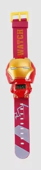 Reloj digital Like Marvel Ironman Superhéroe niños para niños niñas, cómic dibujos animados Foto 2 de 3