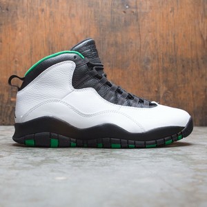 jordan 10 green and white