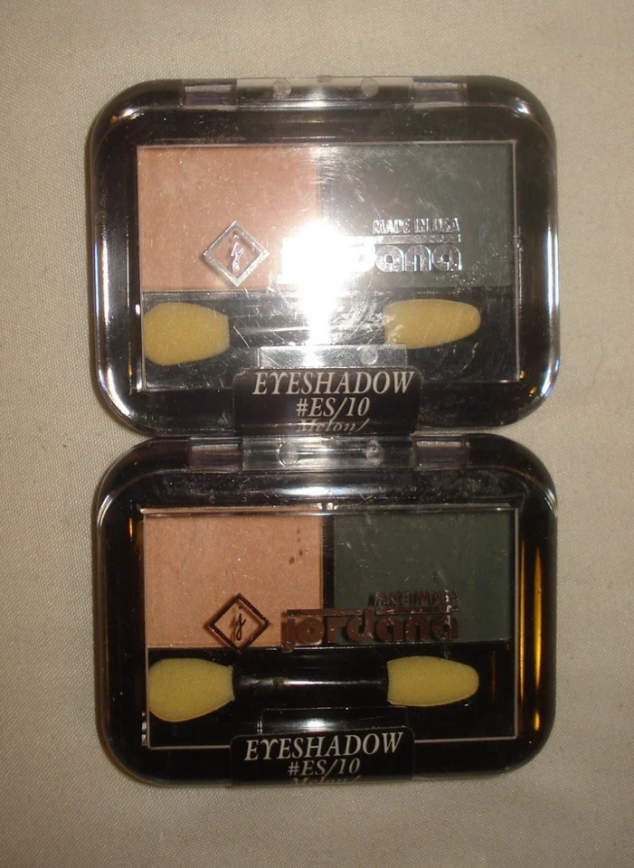Lote de 2 sombras de ojos Jordana Duo #ES/10 melón verde azulado sexy nuevas Foto 3 de 4