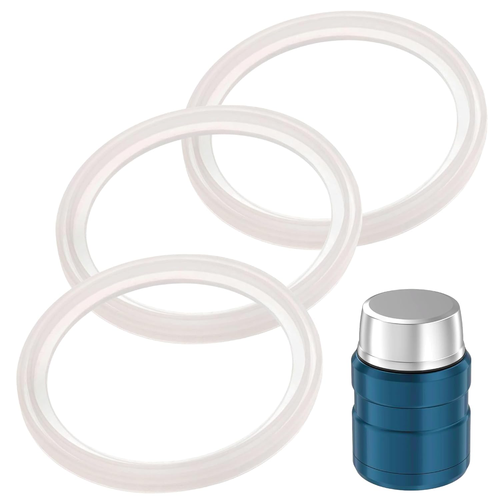 [3 Pack] Gaskets fits Thermos Stainless King Food Jar 16 and 24 Ounce