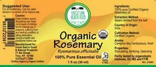 Organic Rosemary Essential Oil