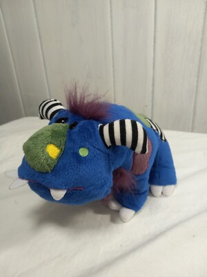 GANZ Webkinz Midnight Monster Plush HM412 Blue Soft Stuffed Animal
