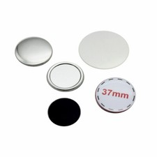 ChiButtons Rubber Magnet - 37mm Magnet Fridge Button 100 sets 