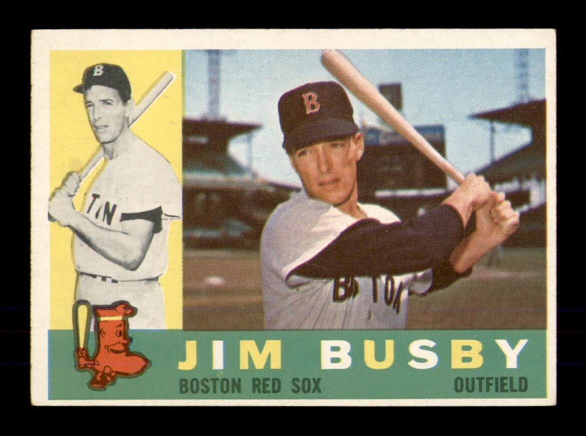 1960 Topps #232 Jim Busby EX-MINT Baseball Card OBGcards