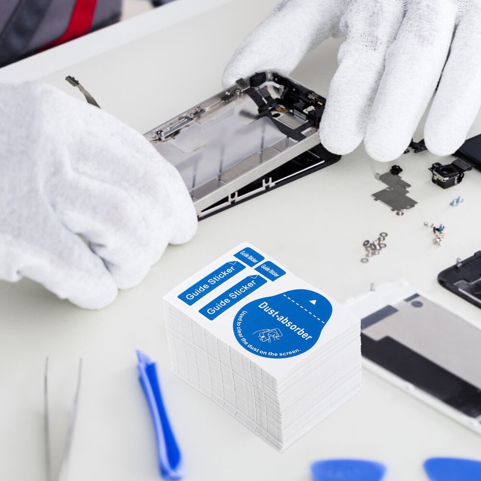 200 Pcs Film Dust Removal Sticker Cleaning Supplies eBay