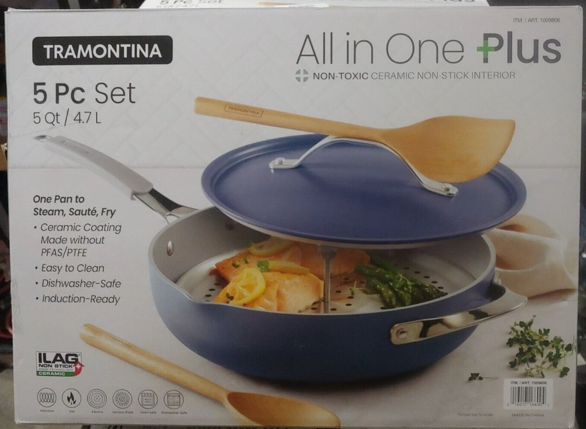 Tramontina 5-Quart All-In-One Ceramic Non-Stick Pan