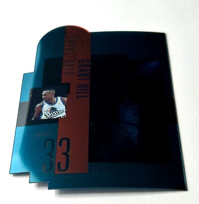 1996-97 Upper Deck UD3 Grant Hill Star Focus Die-Cut Hologram SP