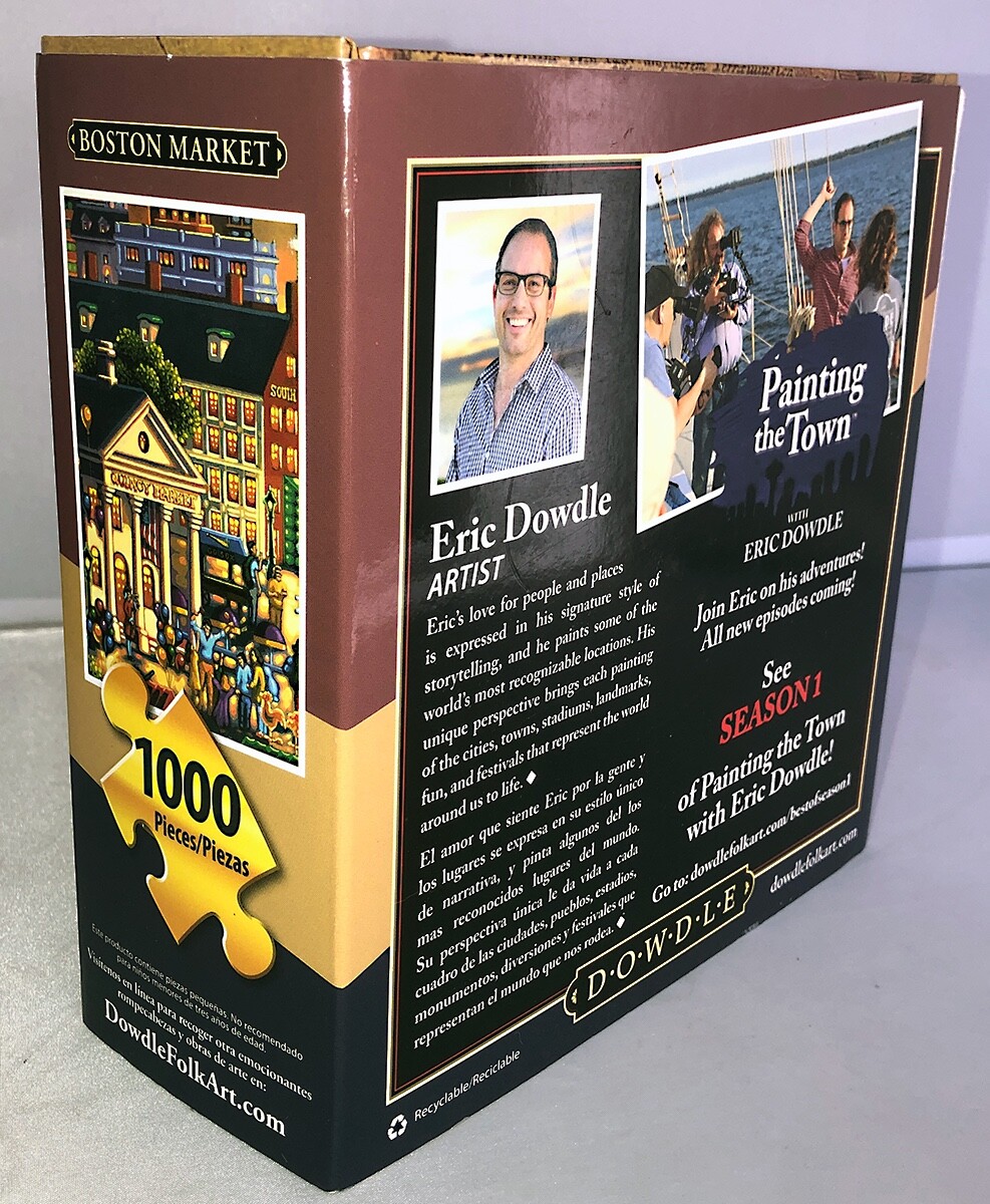 Jigsaw Puzzle DOWDLE 1000 Piece Boston Market Brand New 19 1/4 X 26 5/8