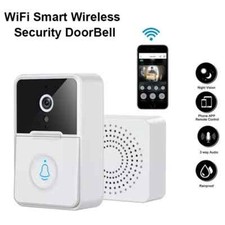 Smart Wireless WiFi Doorbell Camera Phone Door Ring Video Intercom Security Bell