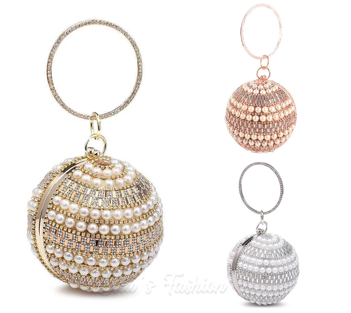 Pearl Ball Party Evening, Evening Party Bag