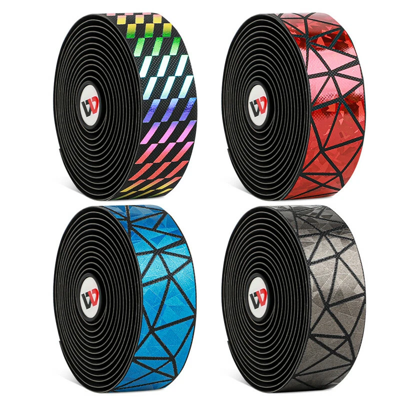 WEST BIKING Pro Soft Road Bike Bicycle Handlebar Tape Cycling Tape Wrap End Plug - Image 3 of 4