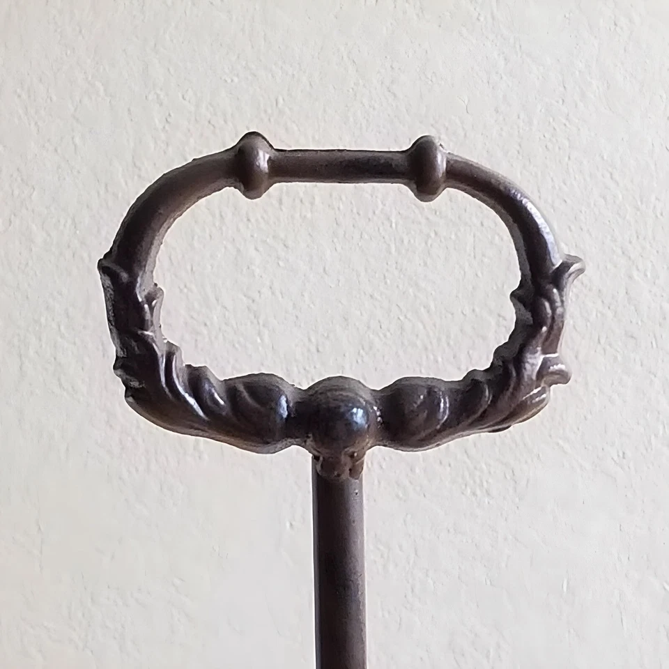 Heavy Cast Iron Terrier Dog Door Stop with Tall Handle Decorative Home Décor - Image 3 of 4