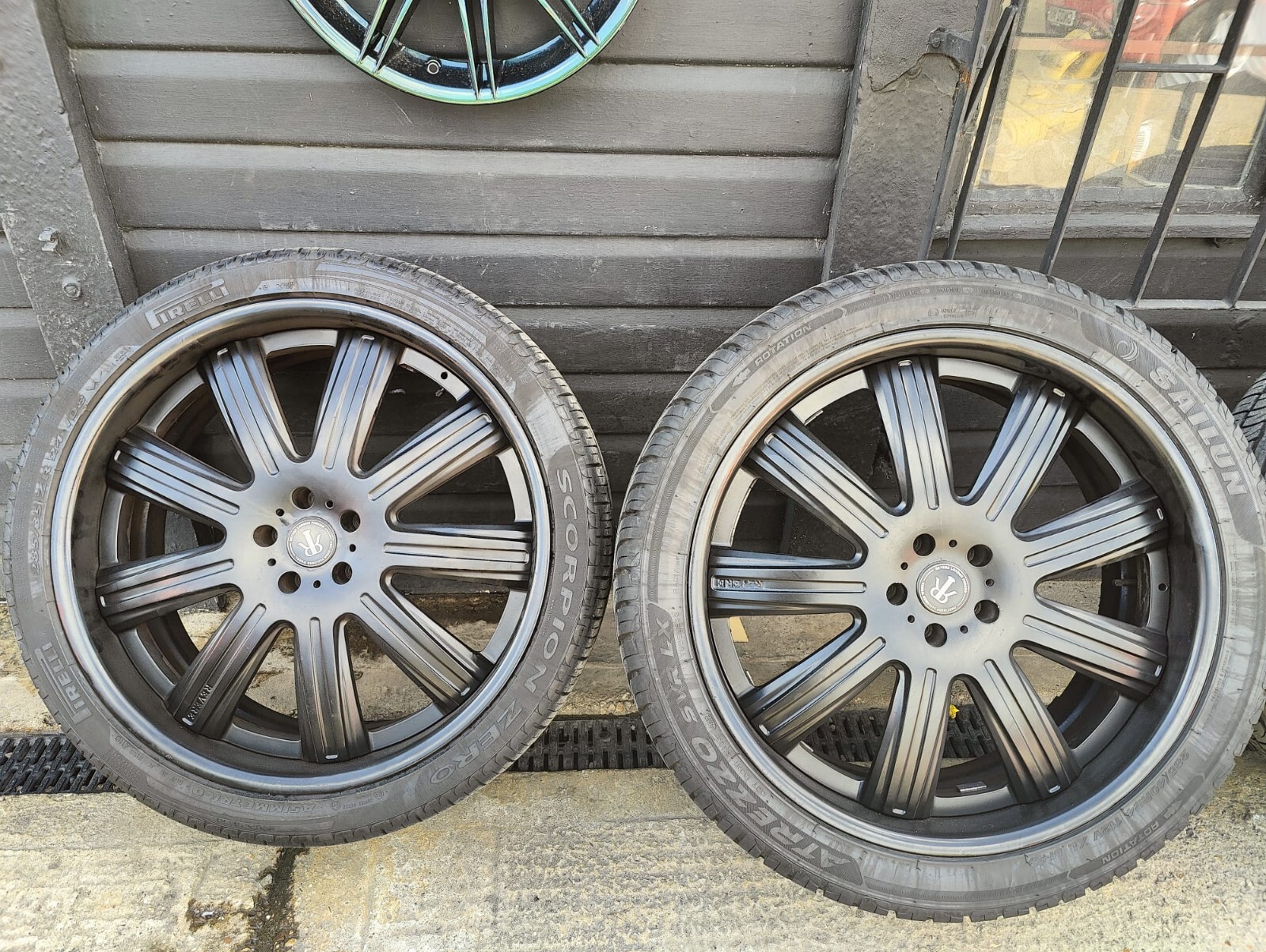 REVERE 24 Inch alloy WHEELS AND TYRES RANGE ROVER sport vogue discovery
