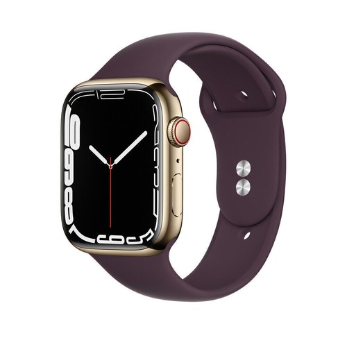 Cinturino Silicone Sport 40/44/41/45/49mm per Apple Watch Serie 9 8 7 6 5 4 SE - Foto 12 di 69