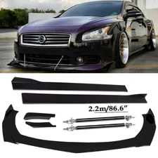 Front Bumper Lip Spoiler Splitter Car Body Rear For Nissan Altima Sentra Maxima