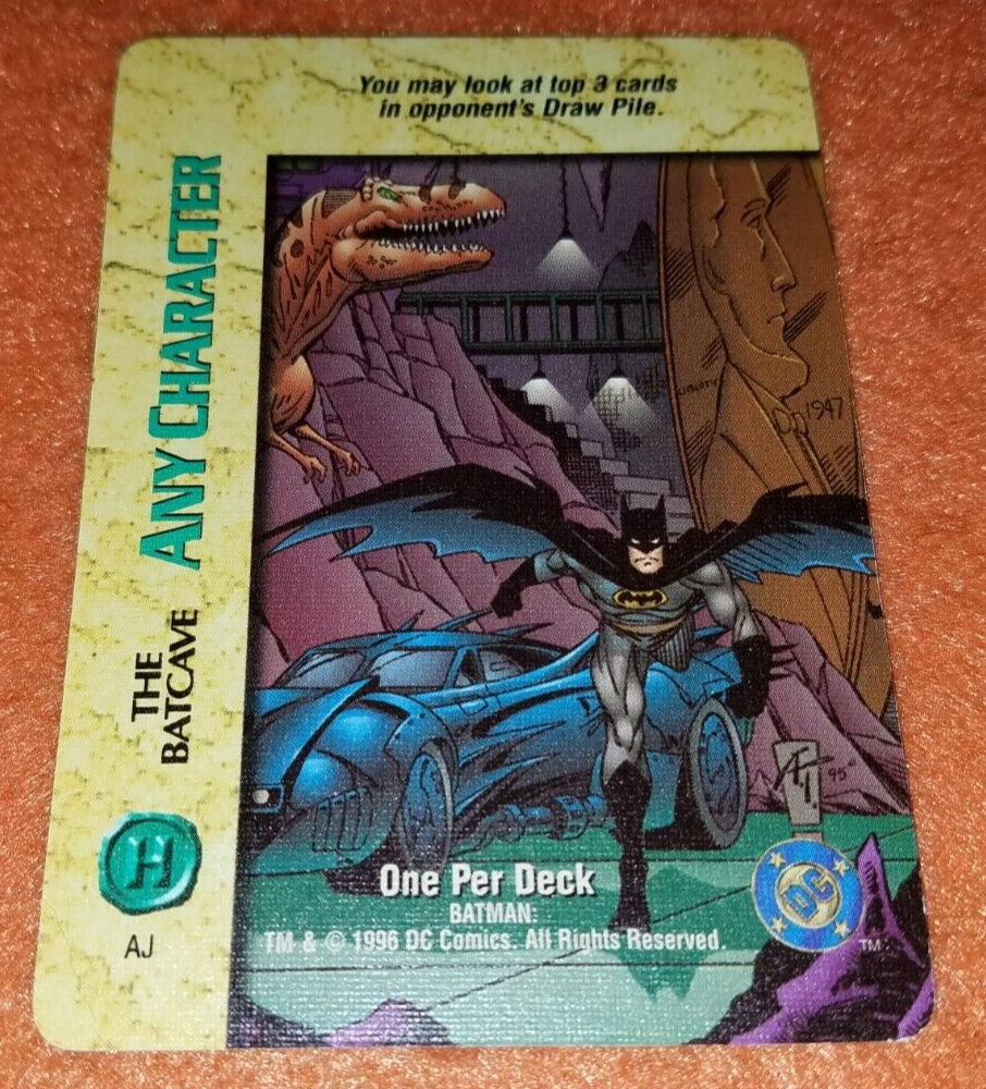 OVERPOWER Any Character The Batcave DC Batman Superman Batman Batmobile