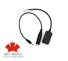 Electret mic 3.5+6.5mm XieGu G90 X6100 HEADSET PTT Headsets PC headphone Adapter