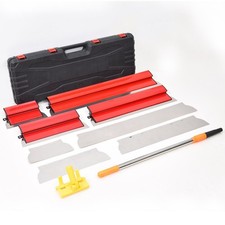 Fl&auml;chenspachtel Set 25/40/60/80cm Alu Breitspachtel 11-tlg