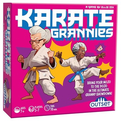 Cheatwell Games Outset Karate Grannies Kartenspiel Strategie Family Fun Geschenk